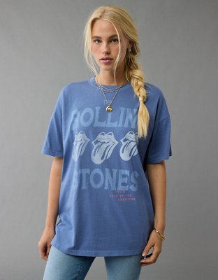 AE Oversized Rolling Stones Graphic T-Shirt