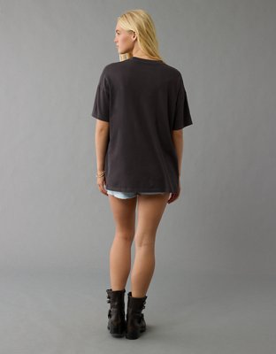 AE Oversized Def Leppard Graphic T-Shirt
