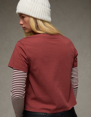 AE Ex-Boyfriend Holiday Graphic T-Shirt