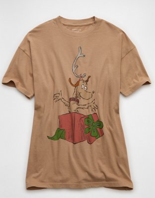 AE Christmas Relaxed Graphic T-Shirt