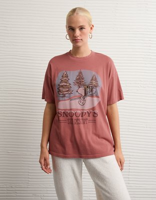 AE Snoopy Holiday Relaxed Graphic T-Shirt