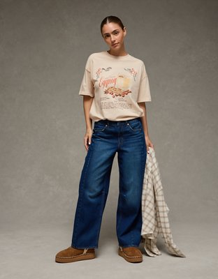 AE Christmas Relaxed Graphic T-Shirt