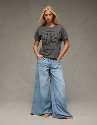 AE Ex-Boyfriend Keith Haring Graphic T-Shirt