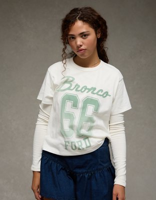 AE Ex-Boyfriend Bronco Graphic T-Shirt