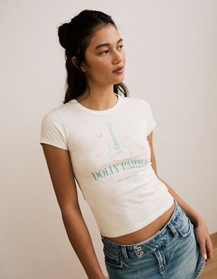 AE Dolly Parton Graphic Baby Tee