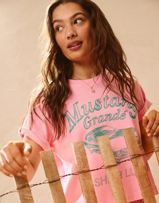 AE Boxy Mustang Graphic T-Shirt