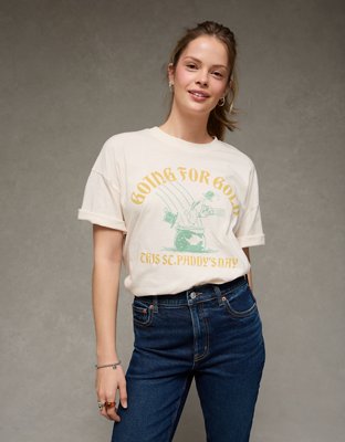 AE Oversized St. Patty's Graphic T-Shirt