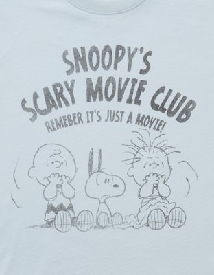 AE Oversized Peanuts Halloween Graphic T-Shirt