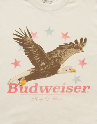 AE Boxy Budweiser Graphic T-Shirt