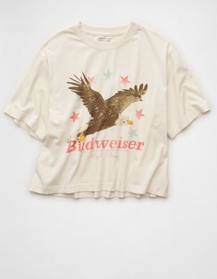 AE Boxy Budweiser Graphic T-Shirt
