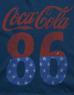 AE Boxy Coca-Cola Graphic T-Shirt