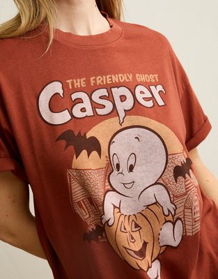 AE Oversized Casper Halloween Graphic T-Shirt