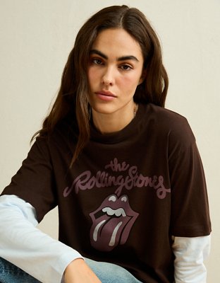AE Twice As Nice Rolling Stones Graphic T-Shirt