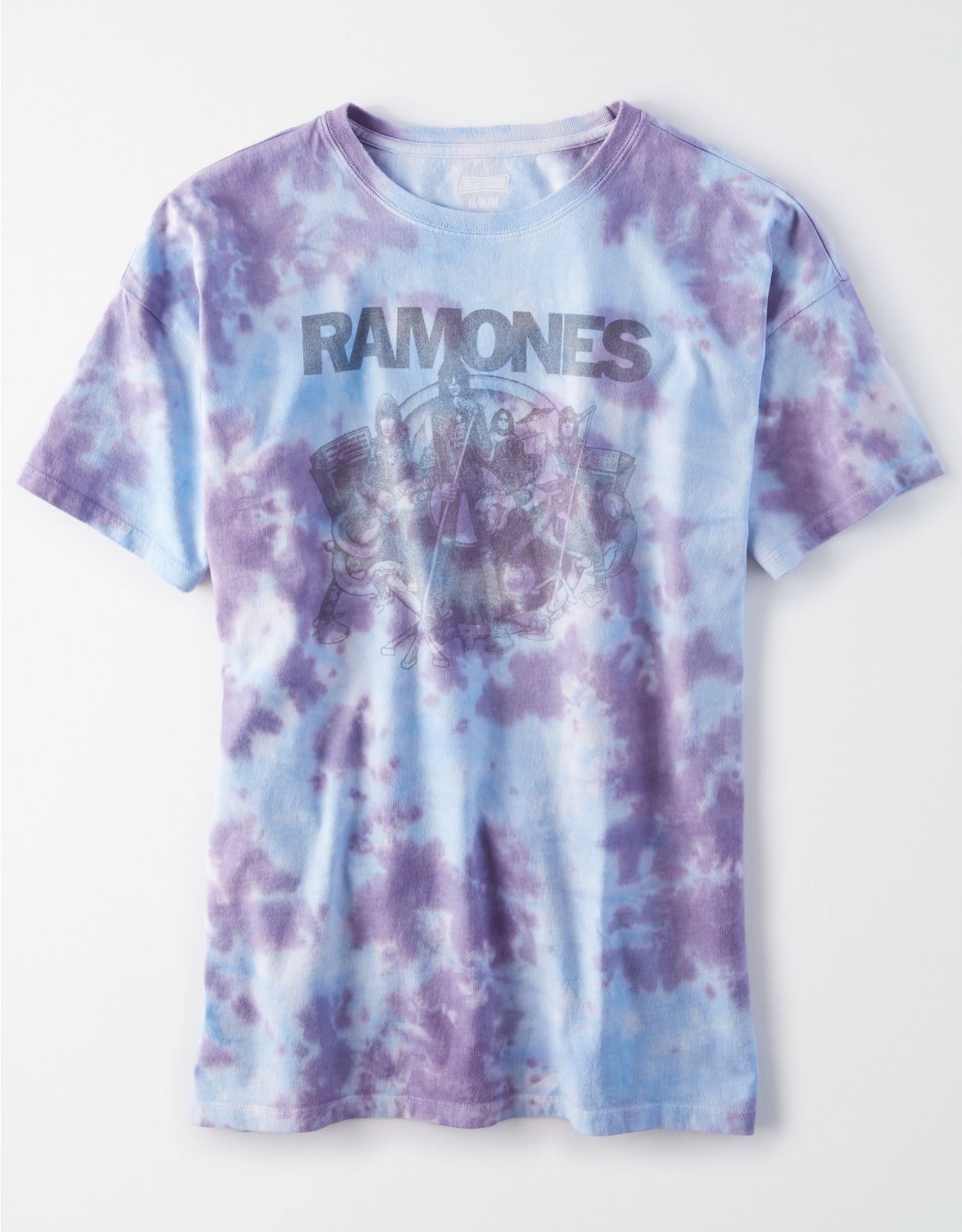 Tailgate Women's Ramones Oversized Tie-Dye T-Shirt