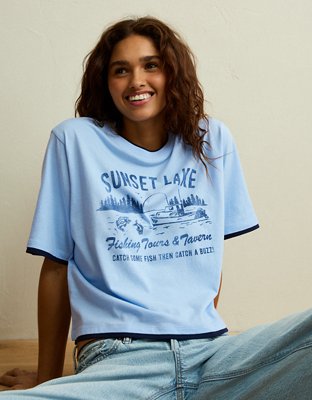AE Twice As Nice Destination Graphic T-Shirt