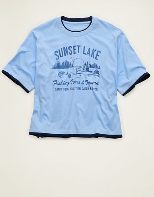AE Twice As Nice Destination Graphic T-Shirt