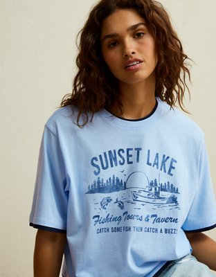 AE Twice As Nice Destination Graphic T-Shirt