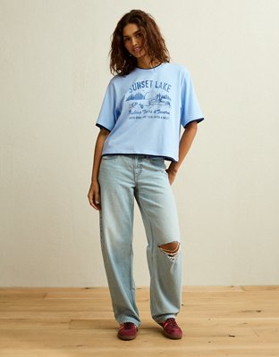 AE Twice As Nice Destination Graphic T-Shirt