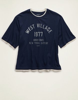 AE Twice As Nice Destination Graphic T-Shirt