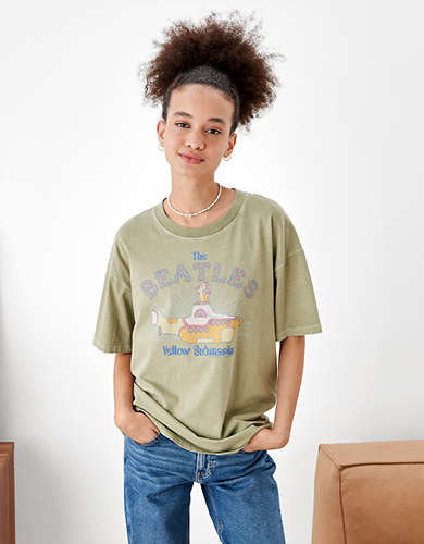 AE Oversized The Beatles Graphic Tee