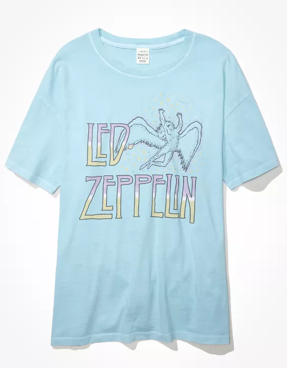 AE Oversized Led Zeppelin Graphic Tee