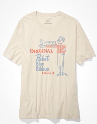 Женские футболки American Eagle AE Oversized PBR Graphic Tee — фото 3