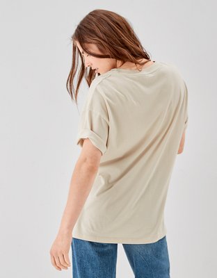 Женские футболки American Eagle AE Oversized PBR Graphic Tee — фото 2