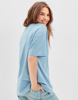 Женские футболки American Eagle AE Oversized Bud Light Graphic Tee — фото 2