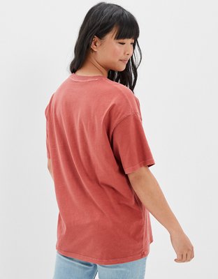 Женские футболки American Eagle AE Oversized Budweiser Graphic Tee — фото 2