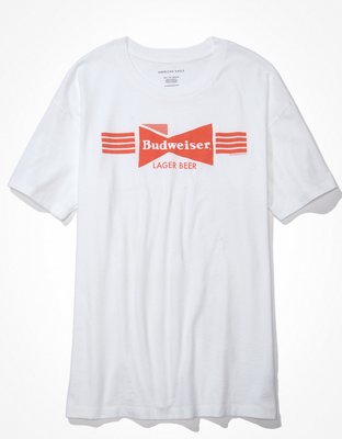 Женские футболки American Eagle AE Budweiser Graphic Tee — фото 3