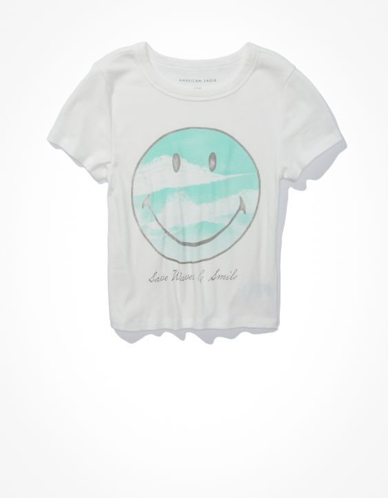 AE Smiley® Graphic Baby Tee