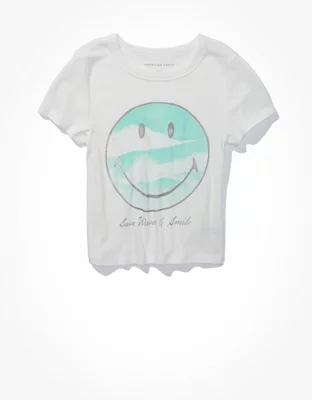 AE Smiley® Graphic Baby Tee