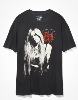 AE Oversized Avril Lavigne Graphic Tee