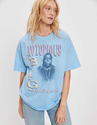 AE Oversized Notorious B.I.G Graphic Tee