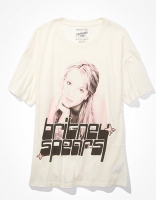 Женские футболки American Eagle AE Oversized Britney Spears Graphic Tee — фото 3
