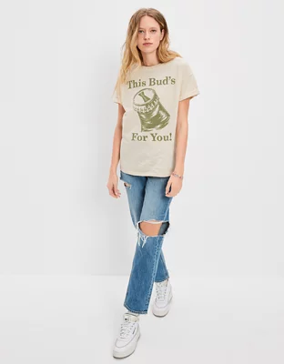 AE Oversized Budweiser Graphic Tee