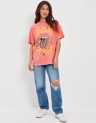AE Oversized Rolling Stones Graphic Tee