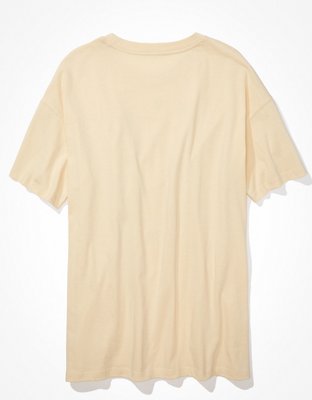 Женские футболки American Eagle AE Oversized Smiley® Graphic Tee — фото 5