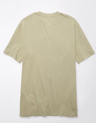 Женские футболки American Eagle AE Oversized Nirvana Graphic Tee — фото 3