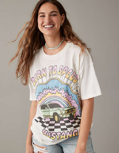 AE Oversized Mustang Graphic Tee