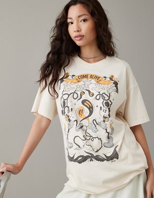 AE Oversized Halloween Mickey Graphic Tee
