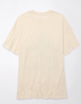 Женские футболки American Eagle AE Oversized Holiday Peanuts Graphic T-Shirt — фото 4