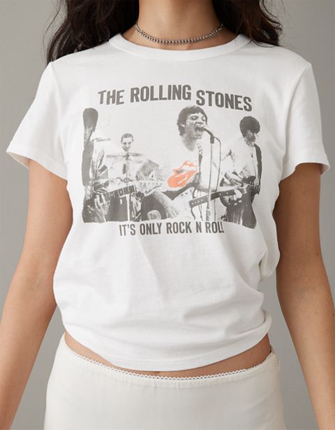 Женские футболки American Eagle AE Rolling Stones Graphic Tee