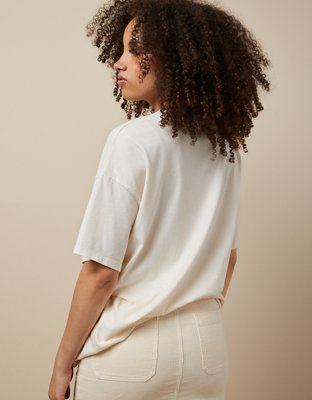 Женские футболки American Eagle AE Oversized Sublime Graphic Tee — фото 4