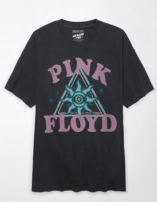 Женские футболки American Eagle AE Oversized Pink Floyd Graphic Tee — фото 3