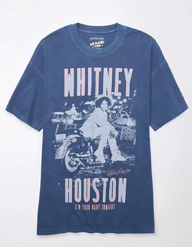 AE Oversized Whitney Houston Graphic T-Shirt