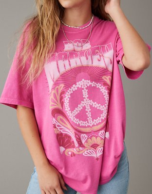 American eagle best sale pink shirt