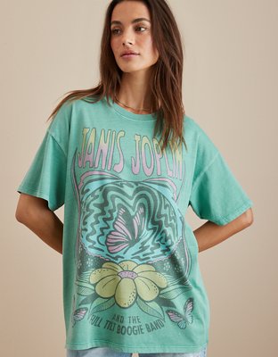 Lucky Brand Women's Janis Joplin Warhol style Graphic T-Shirt