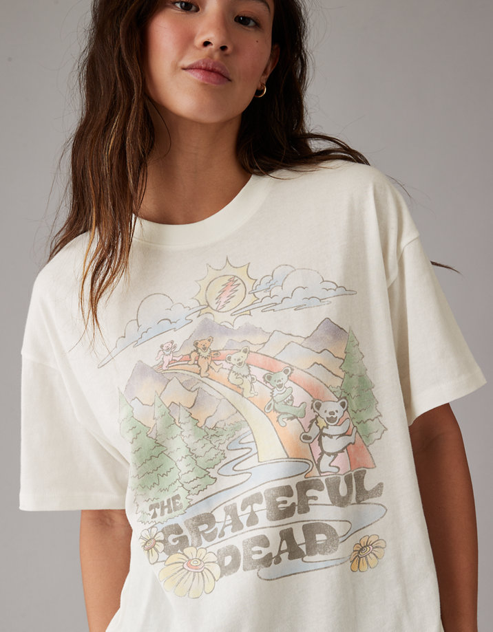 AE Oversized Grateful Dead Graphic T-Shirt | Square One AE Oversized Grateful Dead Graphic T-Shirt | Square One