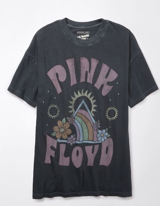 AE Oversized Pink Floyd Graphic T-Shirt